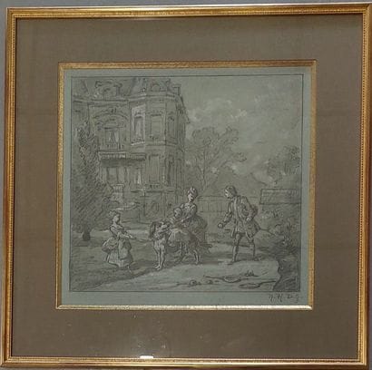FRENCH SCHOOL, late 18th century
Family in...