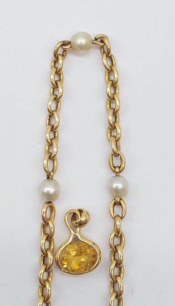 PENDENTIF ET BRACELET en or
Bracelet en or...