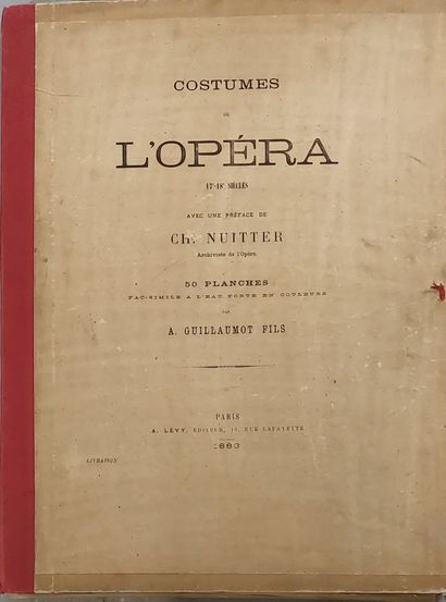 Charles NUITTER
Costumes de l'Opéra
50 color...
