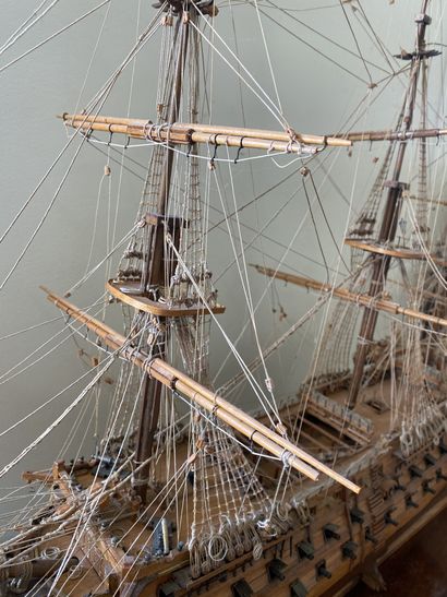 MAQUETTE DE BATEAU en bois
Cutty Sark
L :...