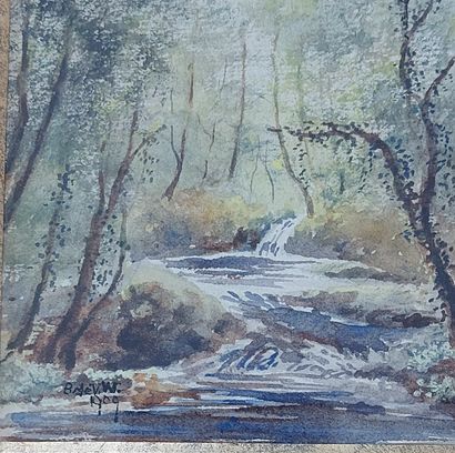 early 20th century french school
River Landscapes
Watercolor...