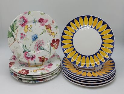 11 LARGE PRESENTATION DISHES of different...