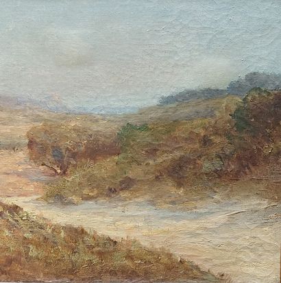 MAGNIER
Landscape
Oil on canvas signed lower...