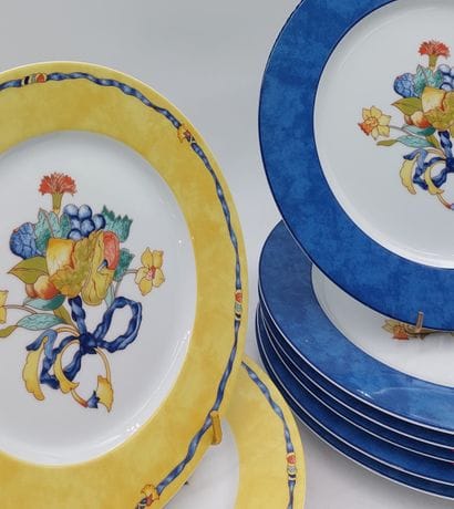 BERNARDAUD 
5 plates D : 26 cm
6 plates D...