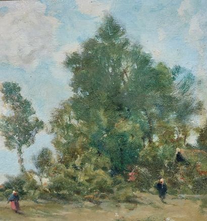 late 19th century french school 
A bucolic...