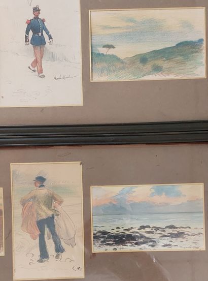 early 20th century french school
Set of two...