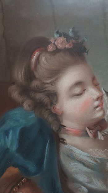 YOUNG WOMAN WITH CAT
Pastel
39 x 31 cm (...