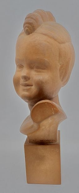 Ch. LEMANCEAU
Terracotta bust
Laughing child
Height:...