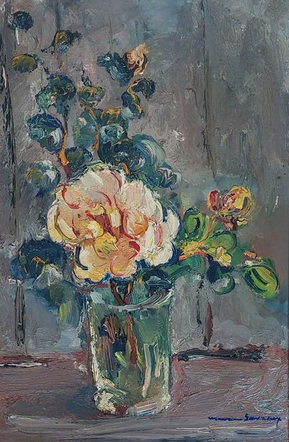 Maurice SAVREUX (1884-1971) 
Bunch of flowers
Oil...