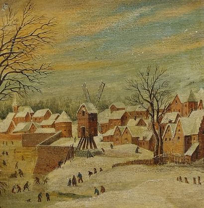 In the taste of BRUEGHEL
Snowy landscape...