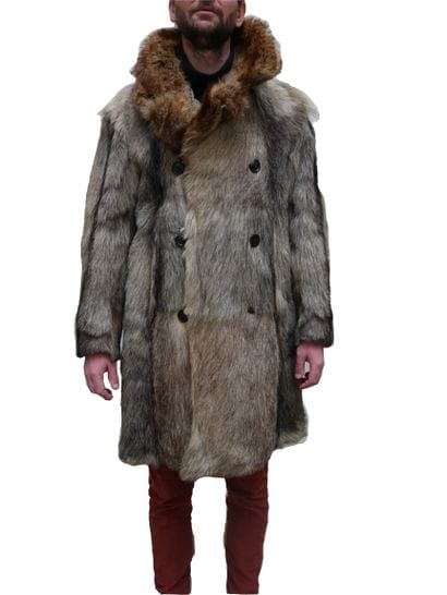 Manteau d’automobiliste en fourrure dit «...