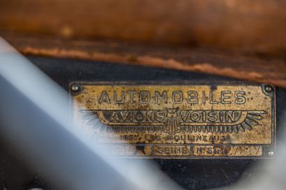 Avions Voisin C14 1929 / Sans réserve
Chassis...