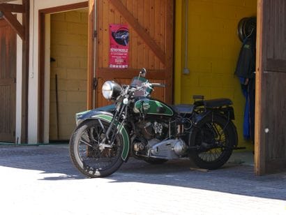 René Gillet Type J 1000cm3 + Side-car circa...