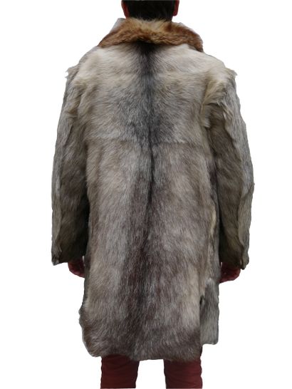 Manteau d’automobiliste en fourrure dit «...