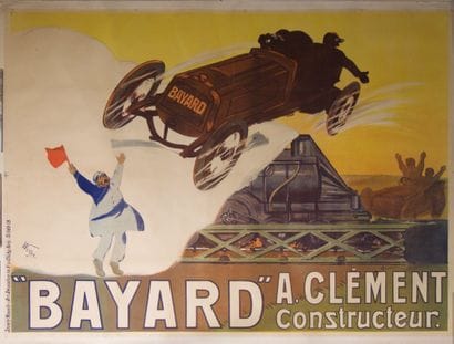 Affiche Bayard – A. Clément Constructeur...