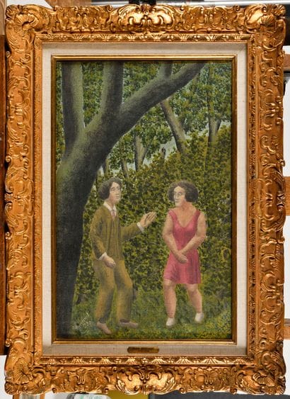 André BAUCHANT (FRANCE/ 1873-1958)
La rencontre...