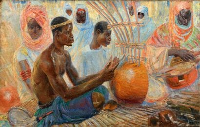 Henri CAYON (FRANCE/ 1878-1943)
Groupe de...
