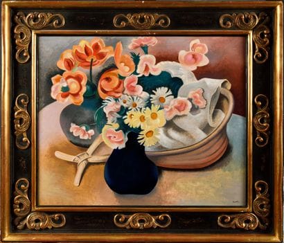 Auguste HERBIN (1882-1960)
Les marguerites,...