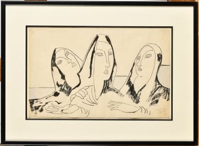 Léopold SURVAGE (1879-1968)
Les trois femmes,...