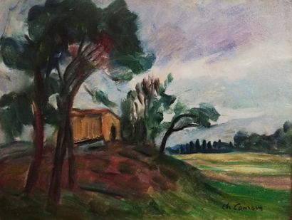 Charles CAMOIN (1879-1965)
Chapelle dans...