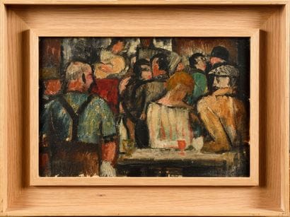 Marcel GROMAIRE (FRANCE/ 1892-1971)
Le bal...