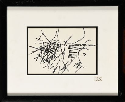 Jacques GERMAIN (1915-2001)
Etude no. 2
Encre...