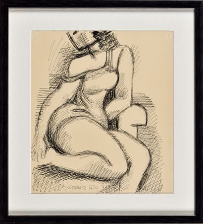 Marcel GROMAIRE (FRANCE/ 1892-1971)
Femme...
