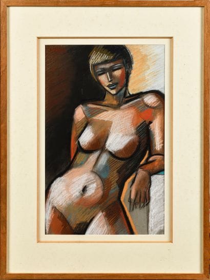 Stéphane GISCLARD (Né en 1966)
Nu
Pastel...
