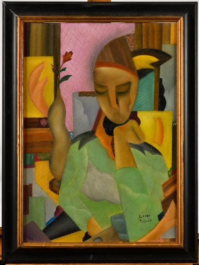 Patrick LEROY (Né en 1948)
Composition cubiste...