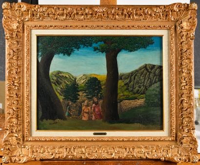 André BAUCHANT (FRANCE/ 1873-1958)
Personnages...