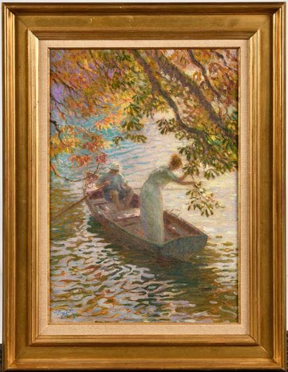 Marcel POGGIOLI (FRANCE/ 1882-1969)
Promenade...
