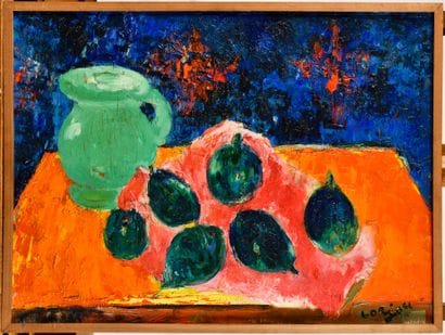 Bernard LORJOU (FRANCE/ 1908-1986)
Figues...
