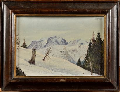 Angelo ABRATE (1900-1985)
Temps gris sur...
