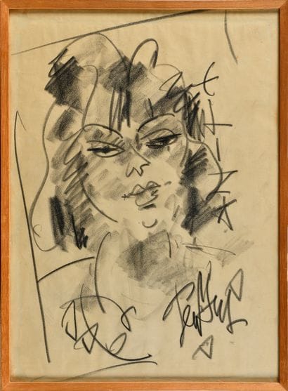 GEN PAUL (FRANCE/ 1895-1975)
Portrait d'Elisa...