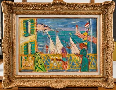 Roger LIMOUSE (1894-1989)
Les régates
Huile...
