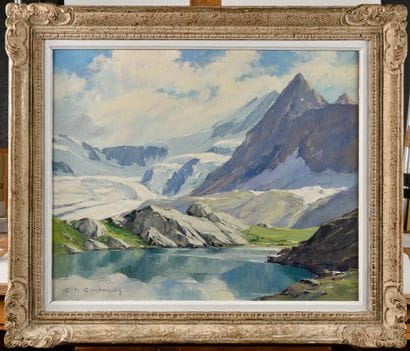 Charles Henry CONTENCIN (1898-1955)
Paysage...