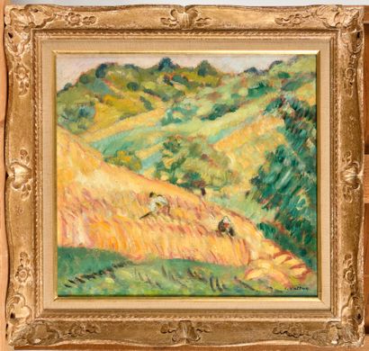 Louis VALTAT (1889-1952)
Les fenaisons
Huile...