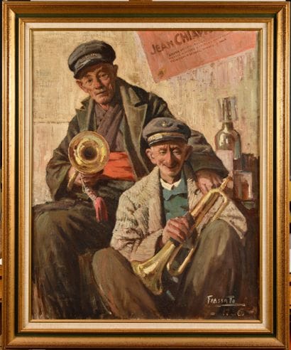 Dominique FRASSATI (1896-1947)
Les crieurs...