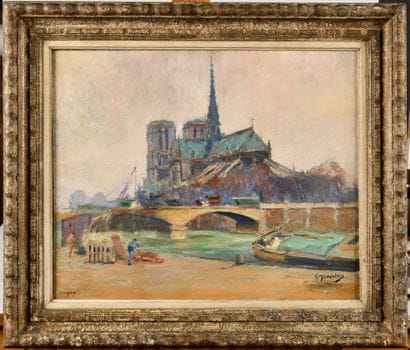 Gustave MADELAIN (FRANCE/ 1867-1944)
Paris,...