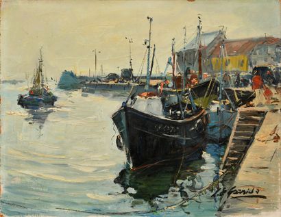 Louis-Edouard GARRIDO (1893-1982)
Vue d'un...