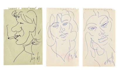 GEN PAUL (FRANCE/ 1895-1975)
Portraits (trois...