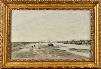 Eugène BOUDIN (FRANCE/ 1824-1898)
Etaples,...