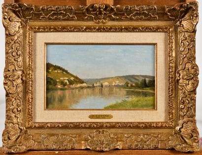 Stanislas LÉPINE (1835-1892)
La Seine en...