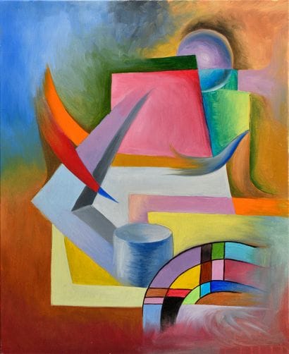 Sergey VOLKOV (Né en 1987)
Composition, 2023
Huile...