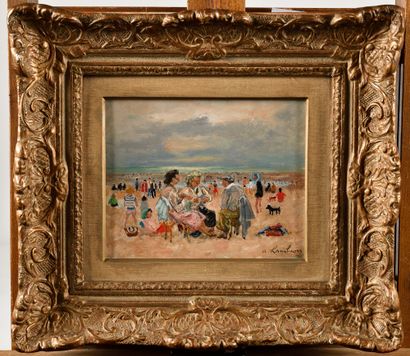 André HAMBOURG (109-1999)
Trouville, la conversation...