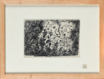Jacques GERMAIN (1915-2001)
Etude no. 11
Encre...