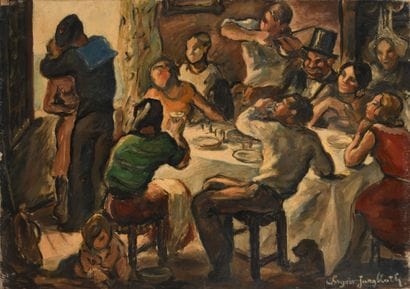 Chrysis JUNGBLUTH (1907-1989)
Fiançailles
Huile...
