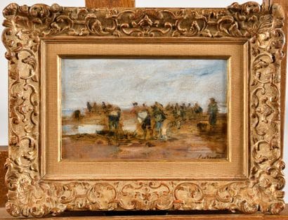 Eugène BOUDIN (FRANCE/ 1824-1898)
Chercheurs...