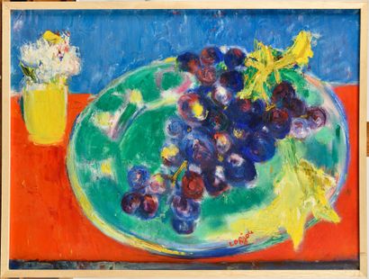 Bernard LORJOU (FRANCE/ 1908-1986)
Nature...