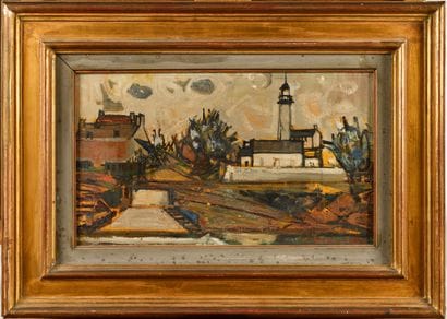 Jean COMMÈRE (FRANCE/ 1920-1986)
Village...